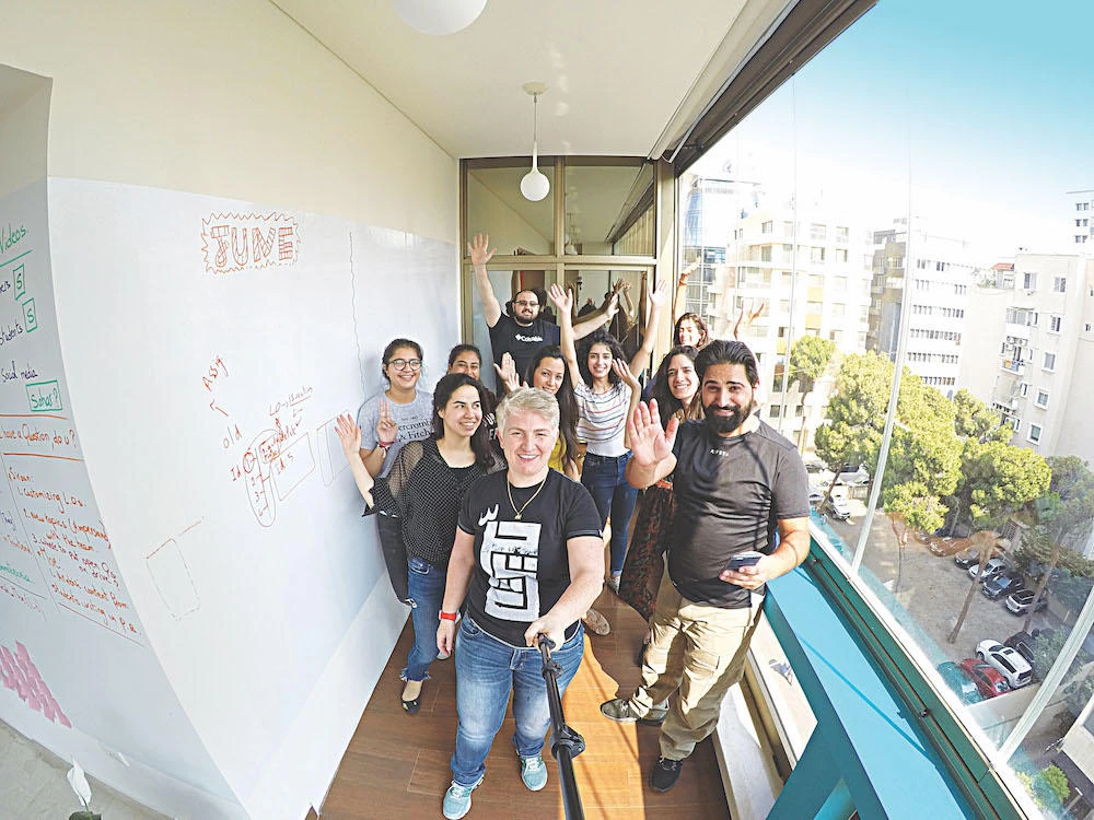 Beirut-based startup Kamkalima uses artificial intelligence and machine learning to help students from grades 4 to 12 improve their Arabic. (Supplied)
