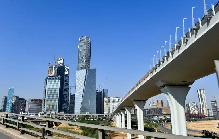 Saudi Arabia’s non-oil sector growth will accelerate to 2.8 percent this year as the lagged effect of higher crude prices and production feeds through to the non-oil sectors, Emirates NBD Research said. (AFP)