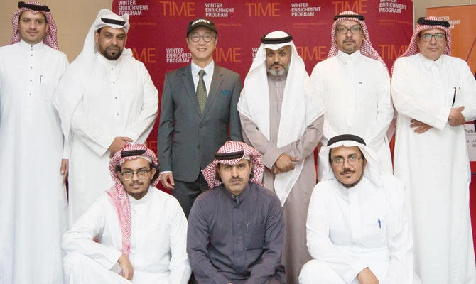 Dr. Tony Chan poses for a group photo during the event. (Supplied)