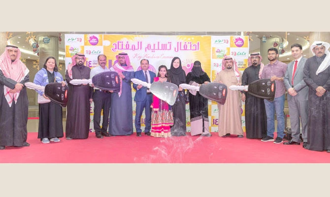 The handover ceremony was held consecutively in three regions in Riyadh, Alkhobar and Jeddah.