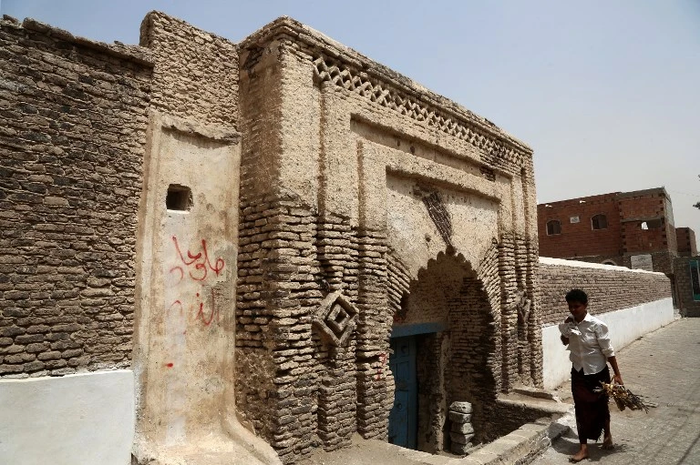 The ancient city of Zabid in Yemen’s western Hodeidah province is a UNESCO World Heritage Site famed as an architectural marvel of early Islam. (AFP)