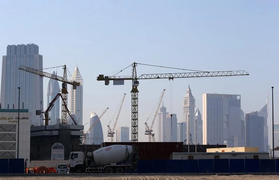 Emaar, developer of Burj Khalifa, the world’s tallest building, reported a 29 percent fall in the third quarter last year, while Dubai’s second-largest listed developer DAMAC reported a 68 percent drop. (File/AFP)