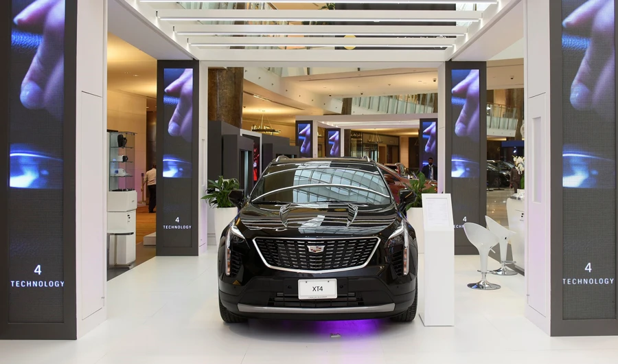 The American automotive brand’s first-ever compact SUV XT4 was displayed to motoring enthusiasts who attended the Kuwait Motor Show.
