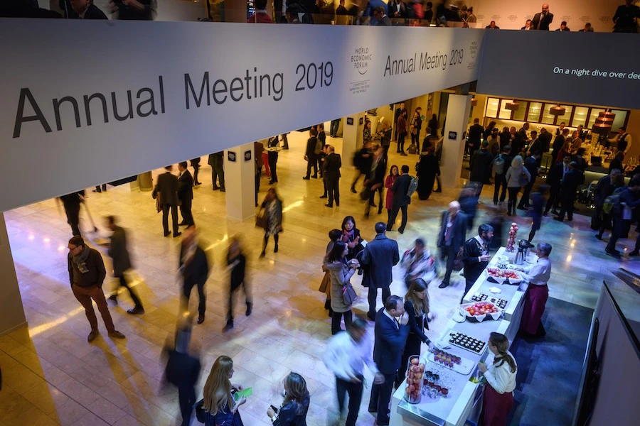 Never mind climate change, Davos prefers private jets
