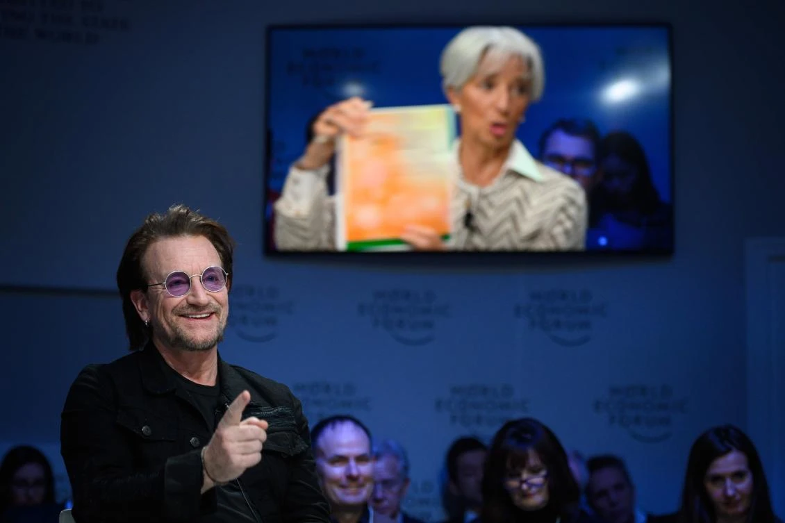 Bono says ‘amoral’ capitalism needs taming