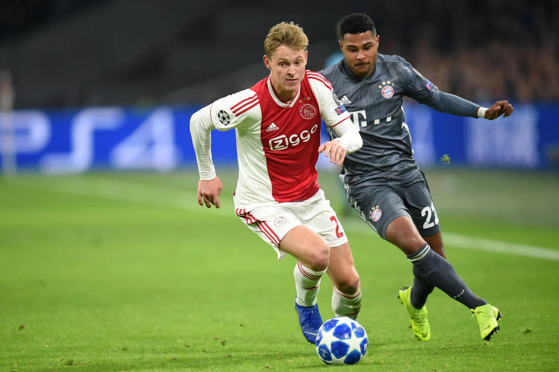 De Jong was one of the most sought after young players in world football. (AFP)