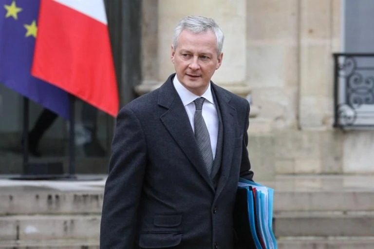 The French economy minister, Bruno Le Maire, above, said the board will have a meeting to choose a replacement for Ghosn. (AFP)