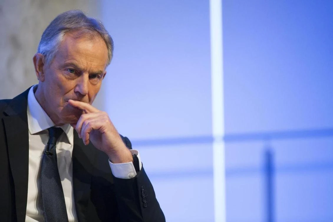 Former British Prime Minister Tony Blair listens to a question during an appearance at the 9/11 Memorial Museum in New York October 6, 2015. (Reuters)
