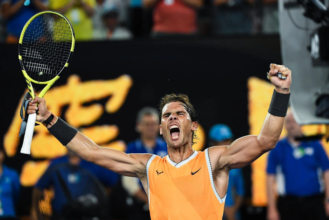 Nadal has looked in imperious form in Melbourne. (AFP)