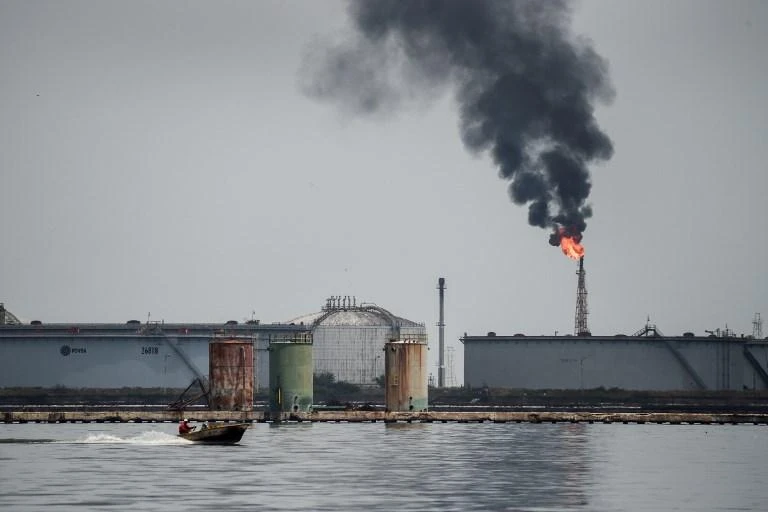 RBC Europe predicted that US sanctions on Venezuela could nearly double projected output shortfalls from the troubled exporter. (AFP)