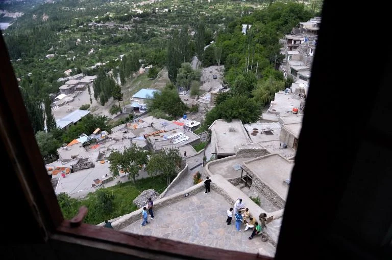 Above, the Baltit fort in Karimabad of Pakistan’s northern Hunza valley. (AFP)