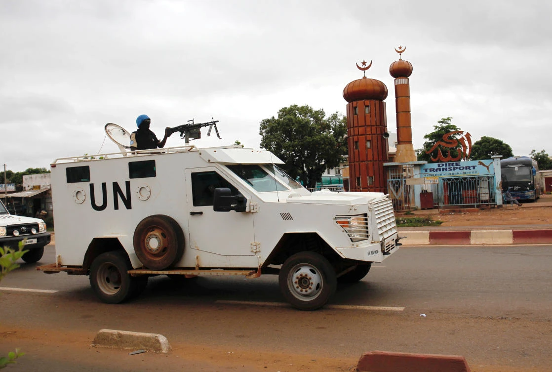 Some 15,000 peacekeepers and civilians are deployed in Mali as part of the UN mission. (Reuters)