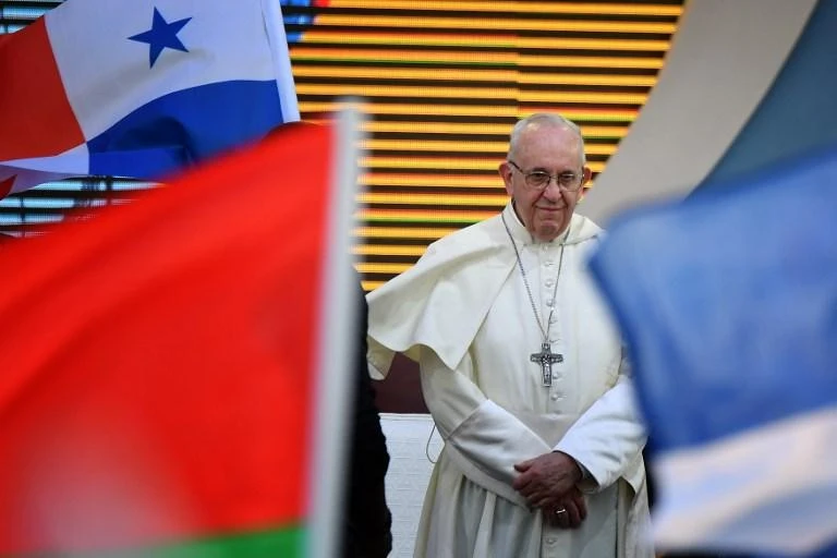 Pope Francis will preside over the final vigil before World Youth Day’s culminating Mass on Sunday. (AFP)
