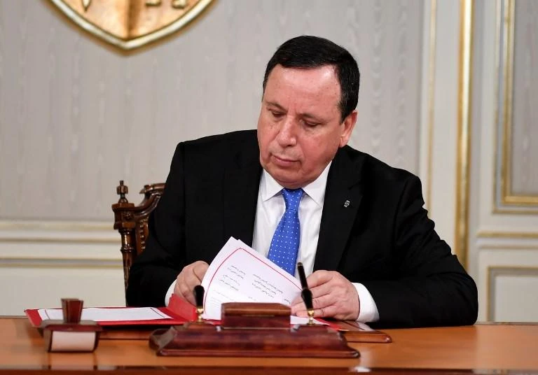Tunisia’s foreign minister Khemaies Jhinaoui said that ‘Syria is an Arab state, and its natural place is within the Arab League.’ (AFP)