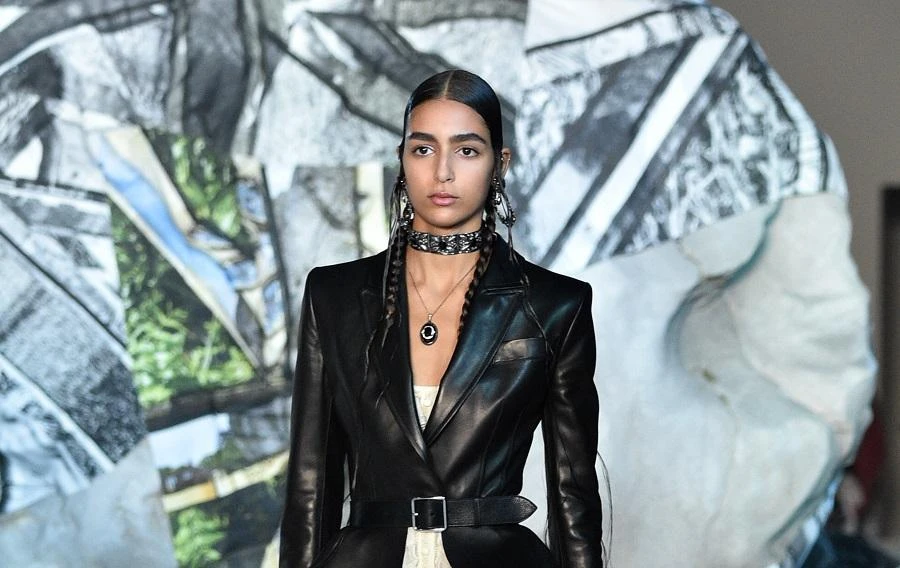 Alexander McQueen shines a light on Nora Attal