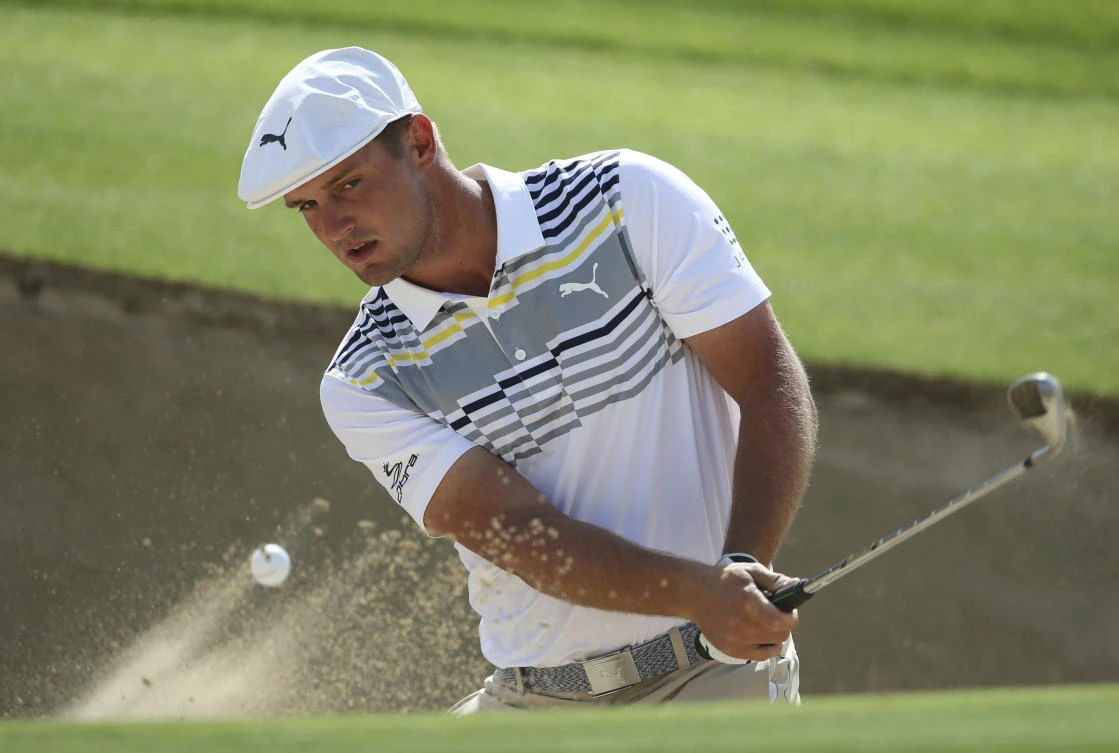 Bryson DeChambeau remains bullish despite taking 1-shot lead into final round in Dubai
