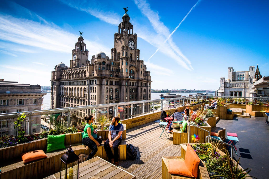 Liverpool rooftop. (Markeing Liverpool)