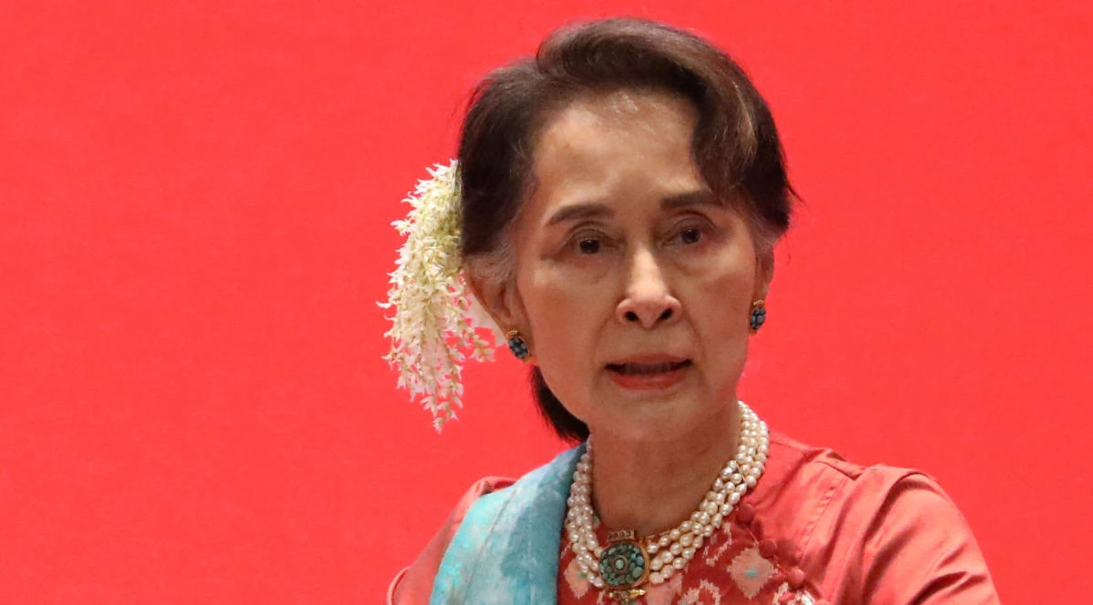 Aung San Suu Kyi belongs to the ruling party National League for Democracy. (File/Reuters)