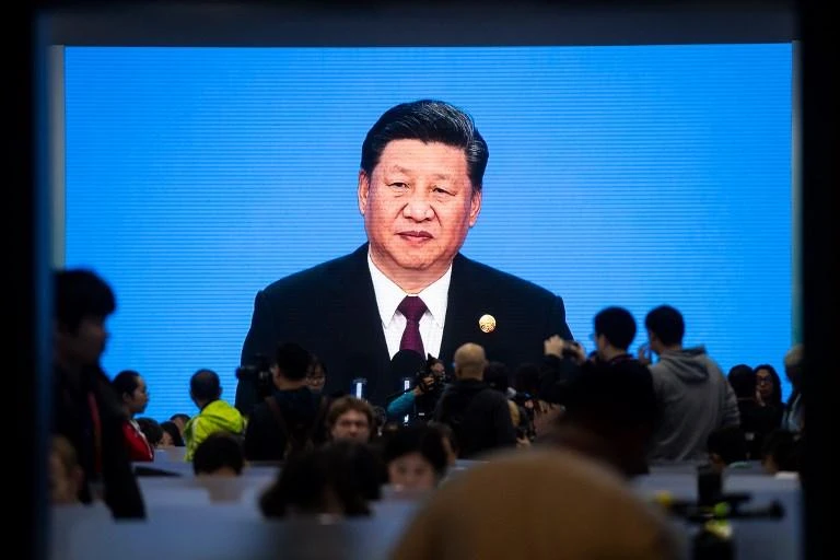 Foreign journalists in China say working conditions are getting worse with many reporting being watched and harassed. Above, journalists cover Chinese premier Xi Jinping’s speech at an event in Shanghai. (AFP)