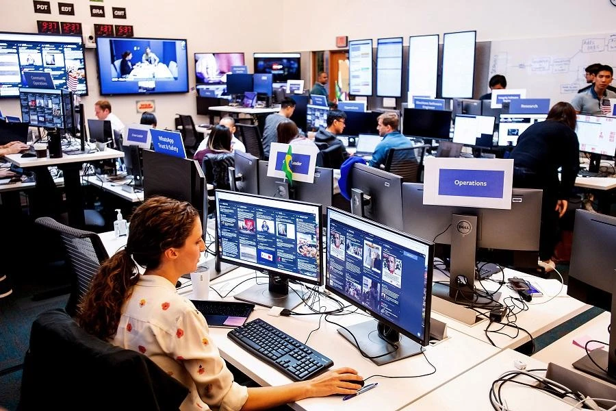 The European Commission said Google, Facebook, Twitter, Mozilla and trade groups have made “some progress” toward meeting their pledges to fight fake news by removing fake accounts and checking suspect sites. (File/AFP)