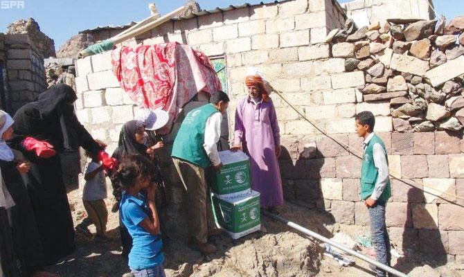 KSRelief has implemented more than 321 projects in all Yemeni governorates. (SPA)