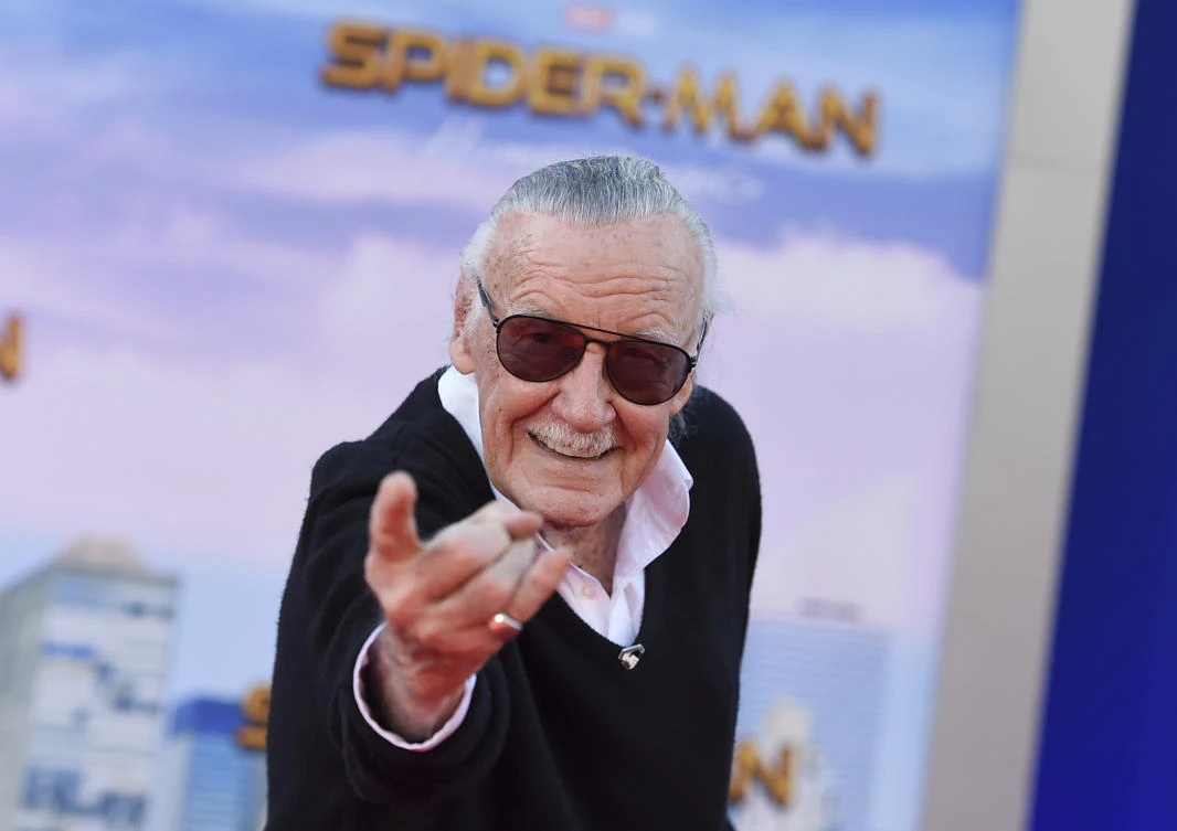Stan Lee died at a Los Angeles hospital in November at age 95. (File/AP)