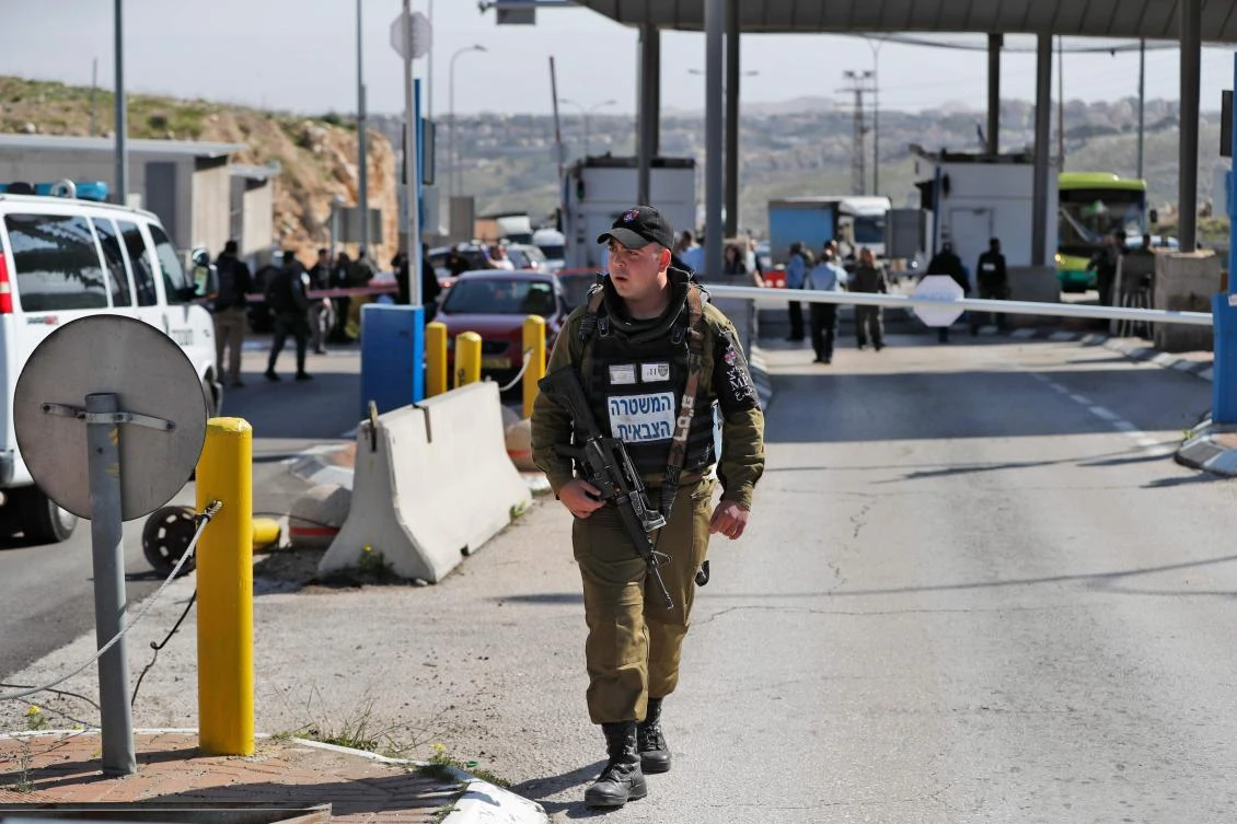 The woman allegedly attempted to stab Israeli guards. (File/AFP)