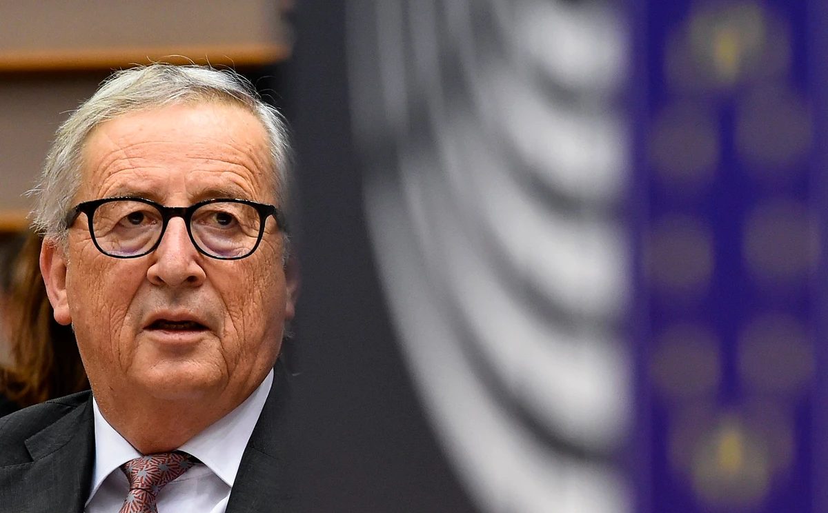 European Commission President Jean-Claude Juncker told EU lawmakers Wednesday that the legally binding withdrawal agreement agreed to late last year "remains the best and only deal possible." (Reuters)