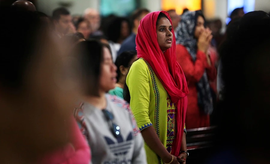Dubai’s St. Mary’s Catholic Church has the most number of parishioners compared to the other eight churches in the UAE. (AFP)