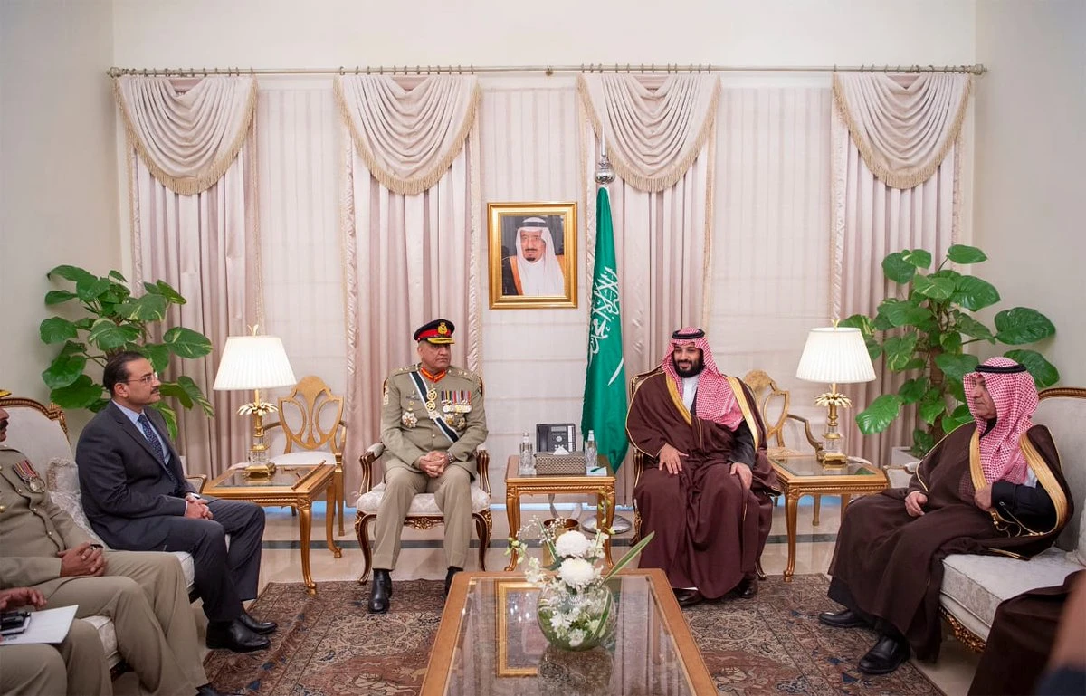 Saudi Crown Prince Mohammed bin Salman in Pakistan