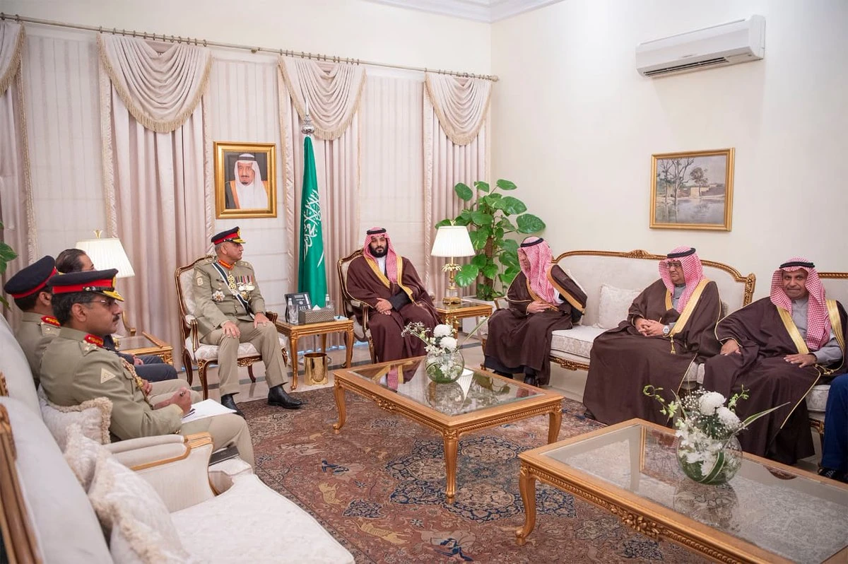 Saudi Crown Prince Mohammed bin Salman in Pakistan