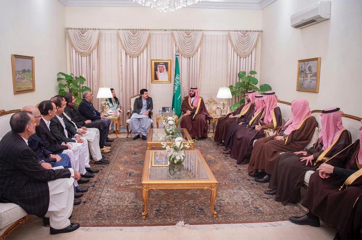 Saudi Crown Prince Mohammed bin Salman in Pakistan