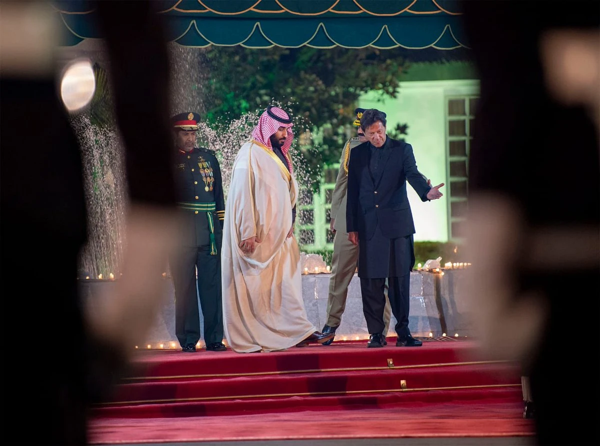 Saudi Crown Prince Mohammed bin Salman in Pakistan