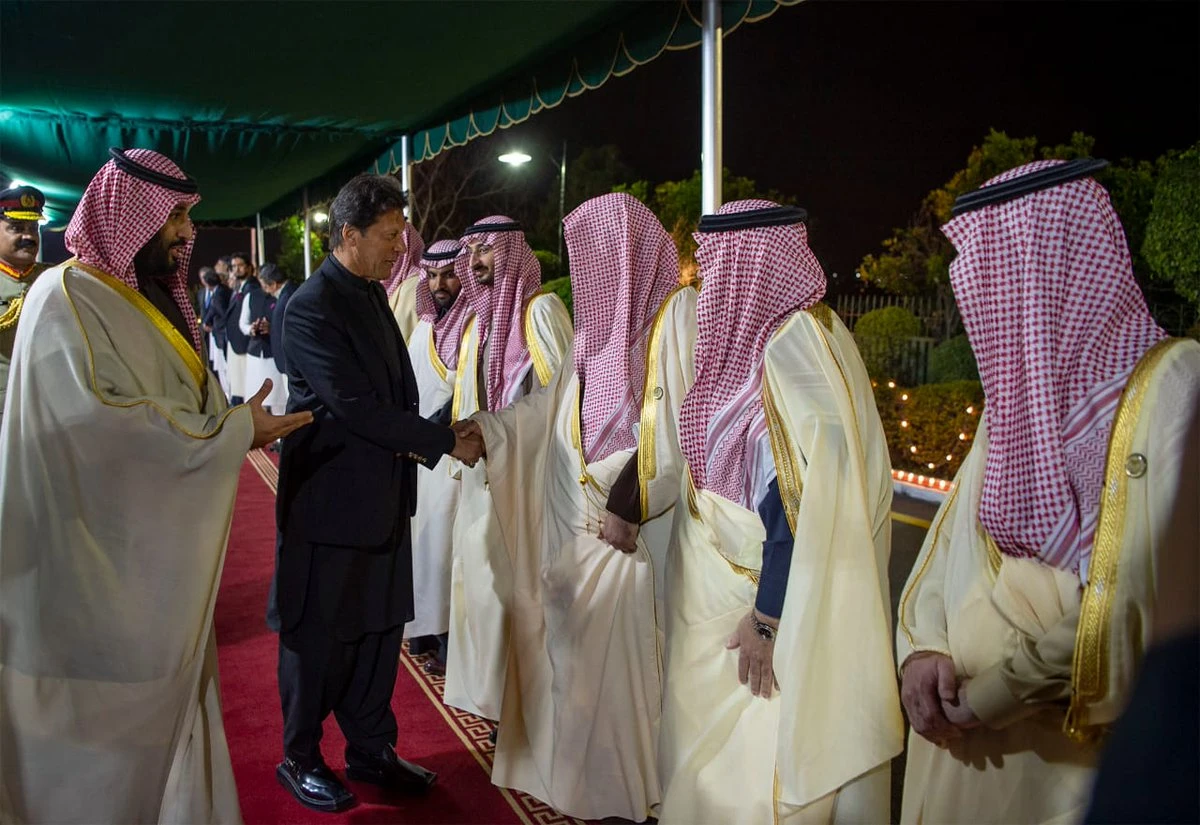 Saudi Crown Prince Mohammed bin Salman in Pakistan