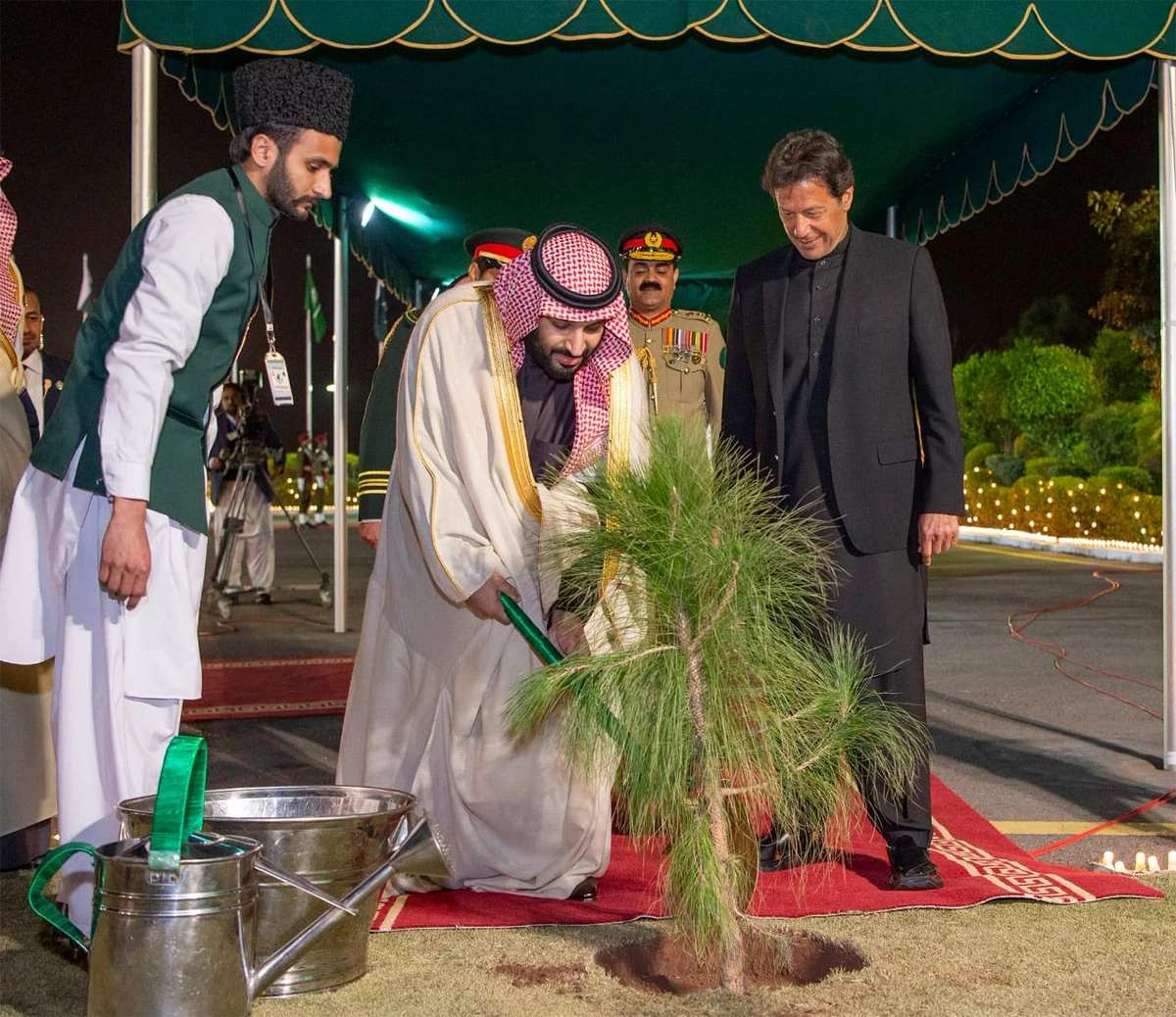 Saudi Crown Prince Mohammed bin Salman in Pakistan