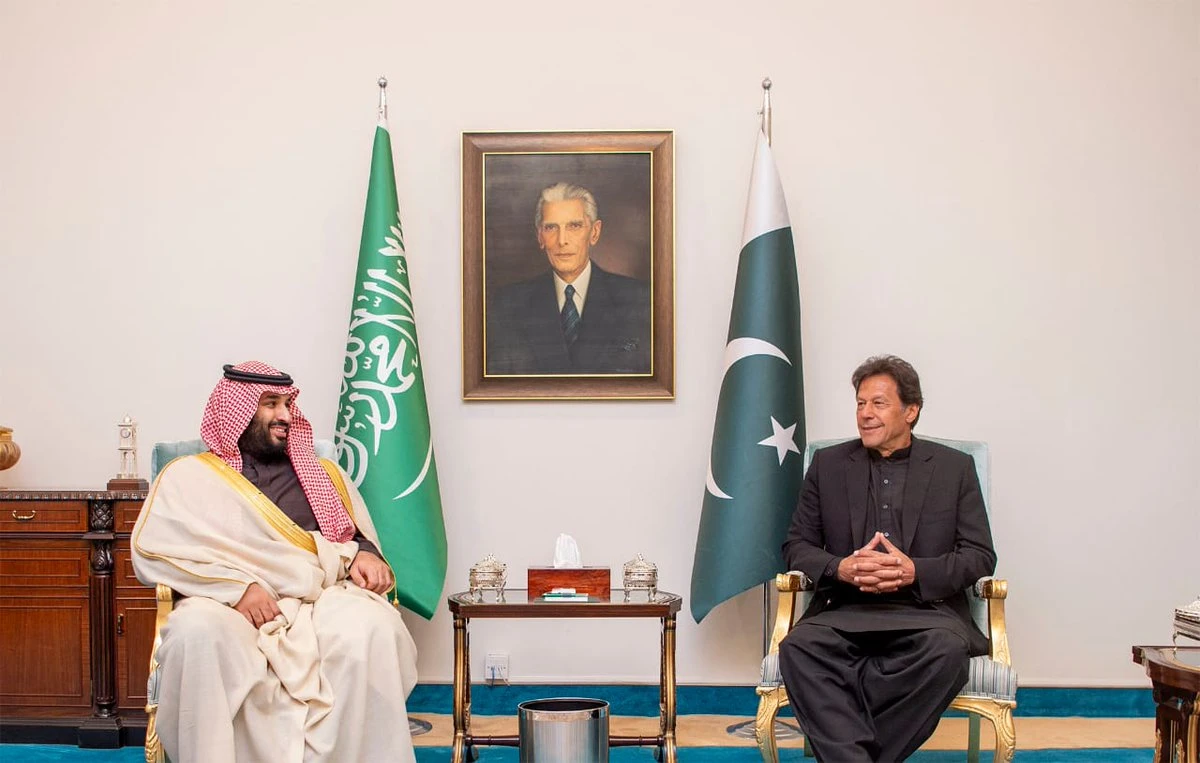Saudi Crown Prince Mohammed bin Salman in Pakistan