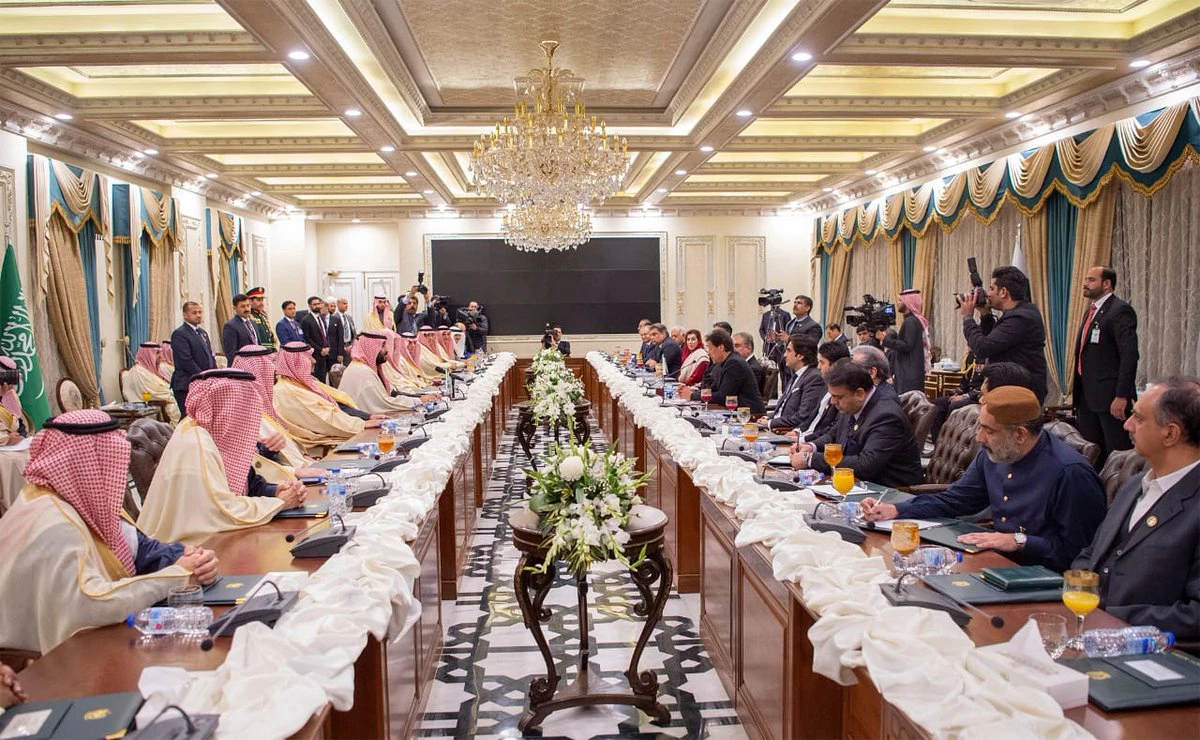 Saudi Crown Prince Mohammed bin Salman in Pakistan