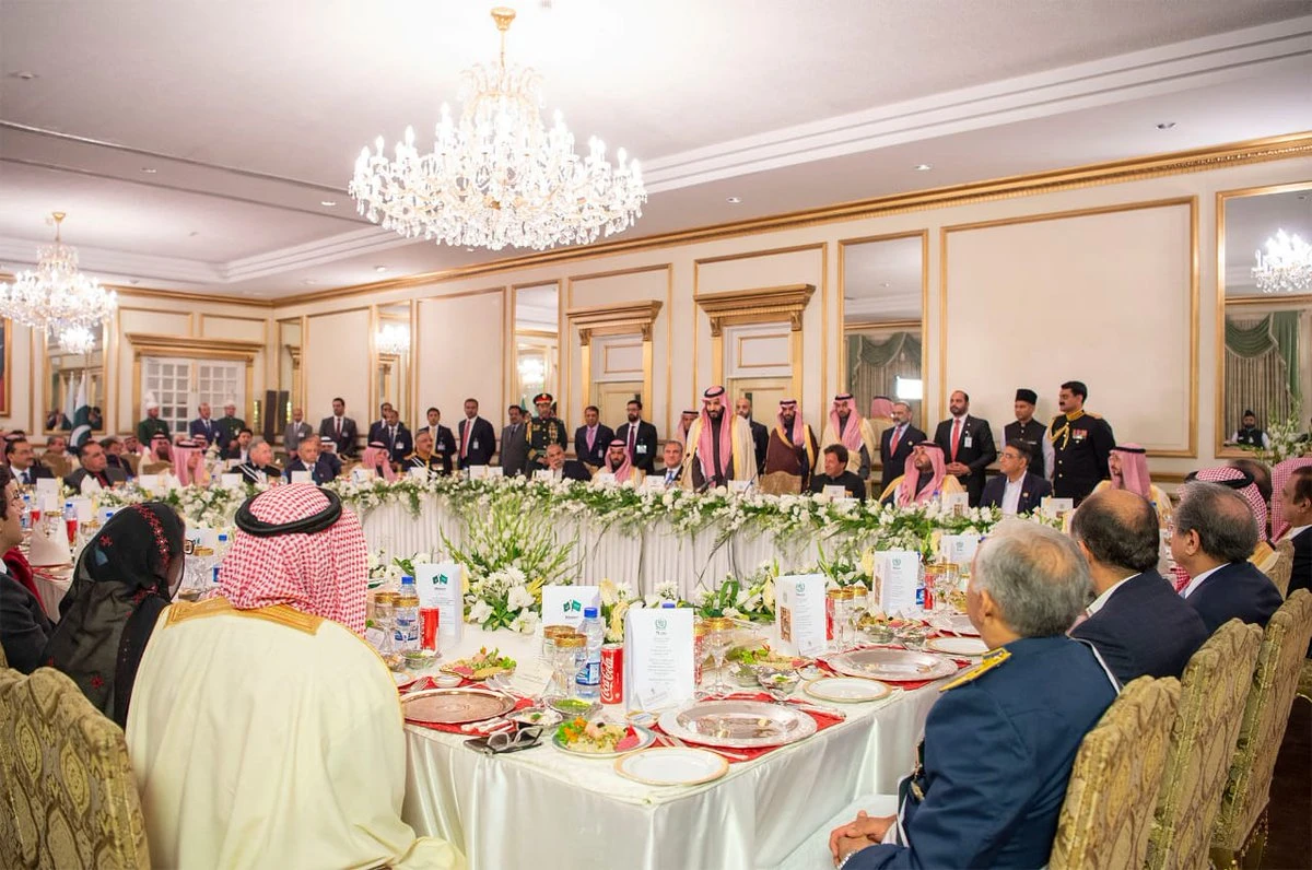Saudi Crown Prince Mohammed bin Salman in Pakistan