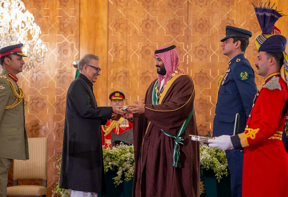 Saudi Crown Prince Mohammed bin Salman in Pakistan