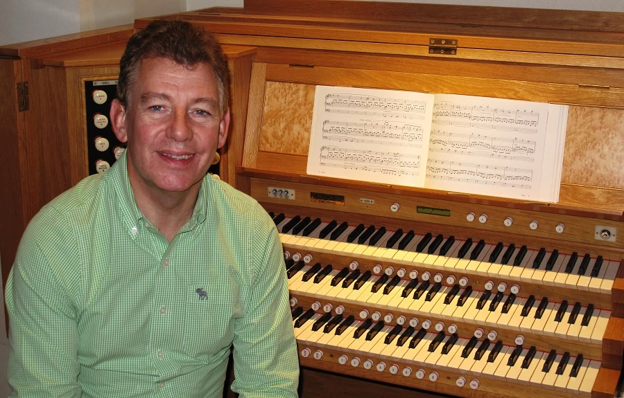 Paul Griffiths started playing the organ at 10 years old. (Supplied)