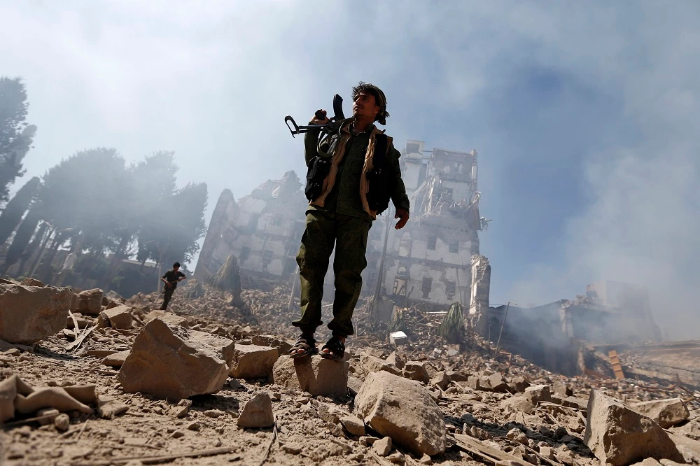 Arab coalition raid kills Houthi commander in Yemen’s Hajjah