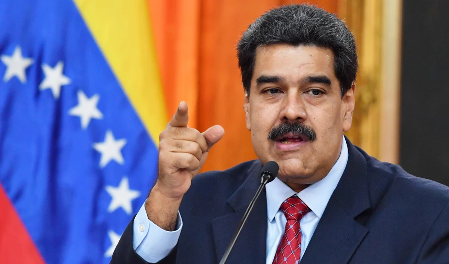 Turkish President Recep Tayyip Erdogan, an ally of Venezuela’s incumbent leader, Nicolas Maduro, criticized the sanctions on Venezuela. (AFP)