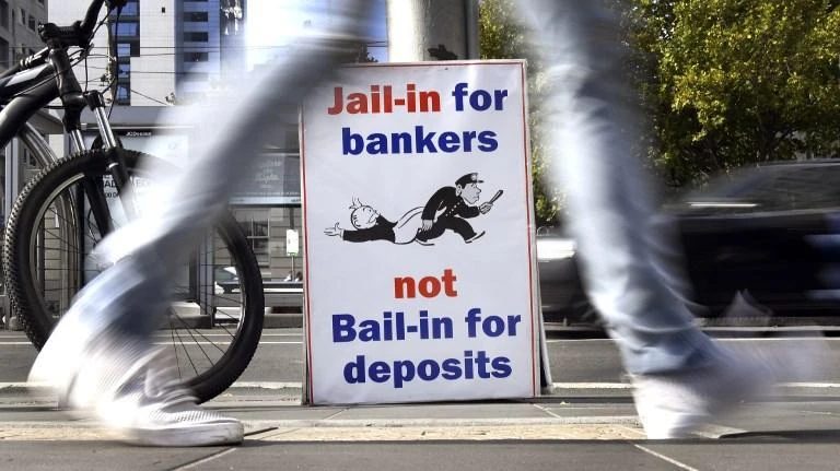 There has been public anger over the Australian banks’ culture of greed. (AFP)
