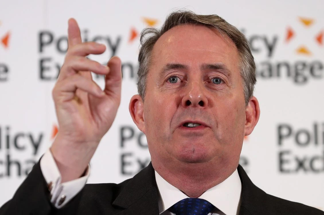 British trade minister Liam Fox said it would be irresponsible for the European Union to end up in a ‘no deal’ position. (AFP)