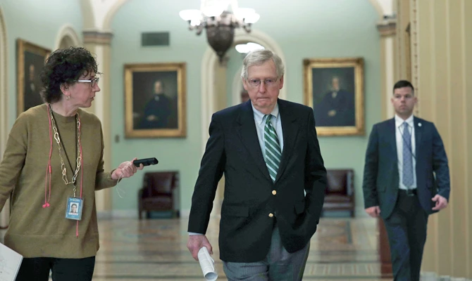 US Senate breaks from Trump with Syria and Afghanistan troop vote