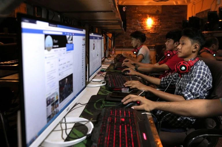 Facebook says it has removed hundreds of accounts, pages and groups for links to Myanmar’s military, or misrepresentation, since last August. (AFP)