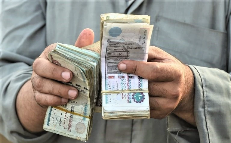 The Egyptian economy grew at an annual rate of 5.5 percent in the period from October to December last year. (AFP)