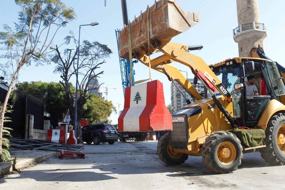 Beirut ministry barriers removed after snarling traffic for years