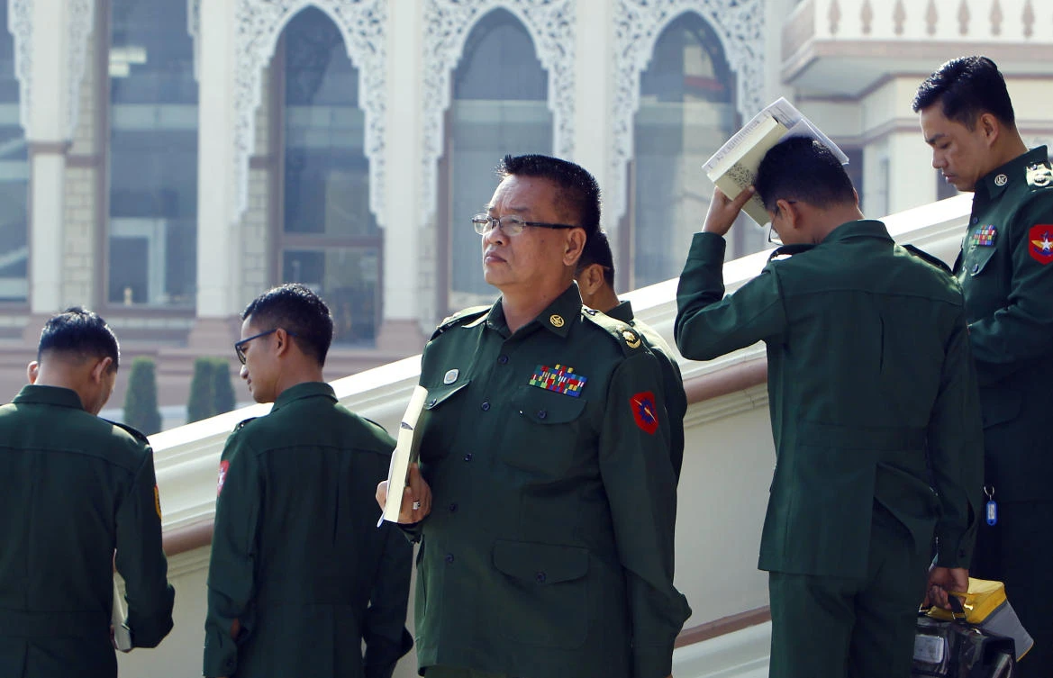 The country’s 2008 Constitution was written to ensure that the country’s military retains major influence over government, including veto power over changes in constitutional law. (AP)