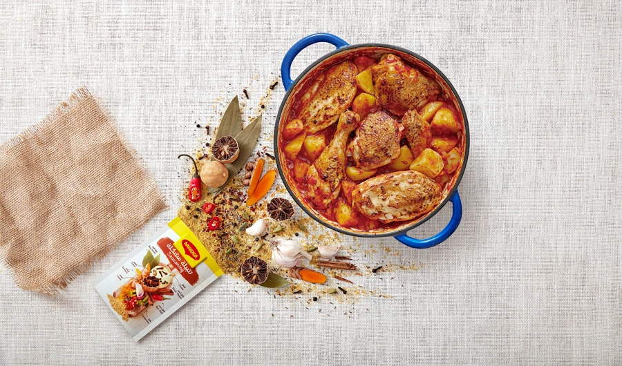 The new powder seasoning focuses on authentic Gulf flavors including a combination of lumi (dried lime), chili, cardamon, turmeric and cloves.